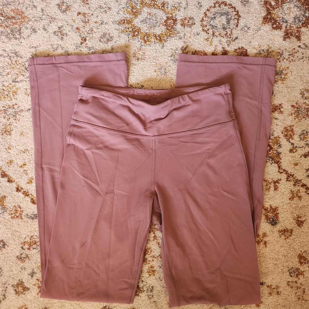 Athleta Mauve High-Rise Leggings